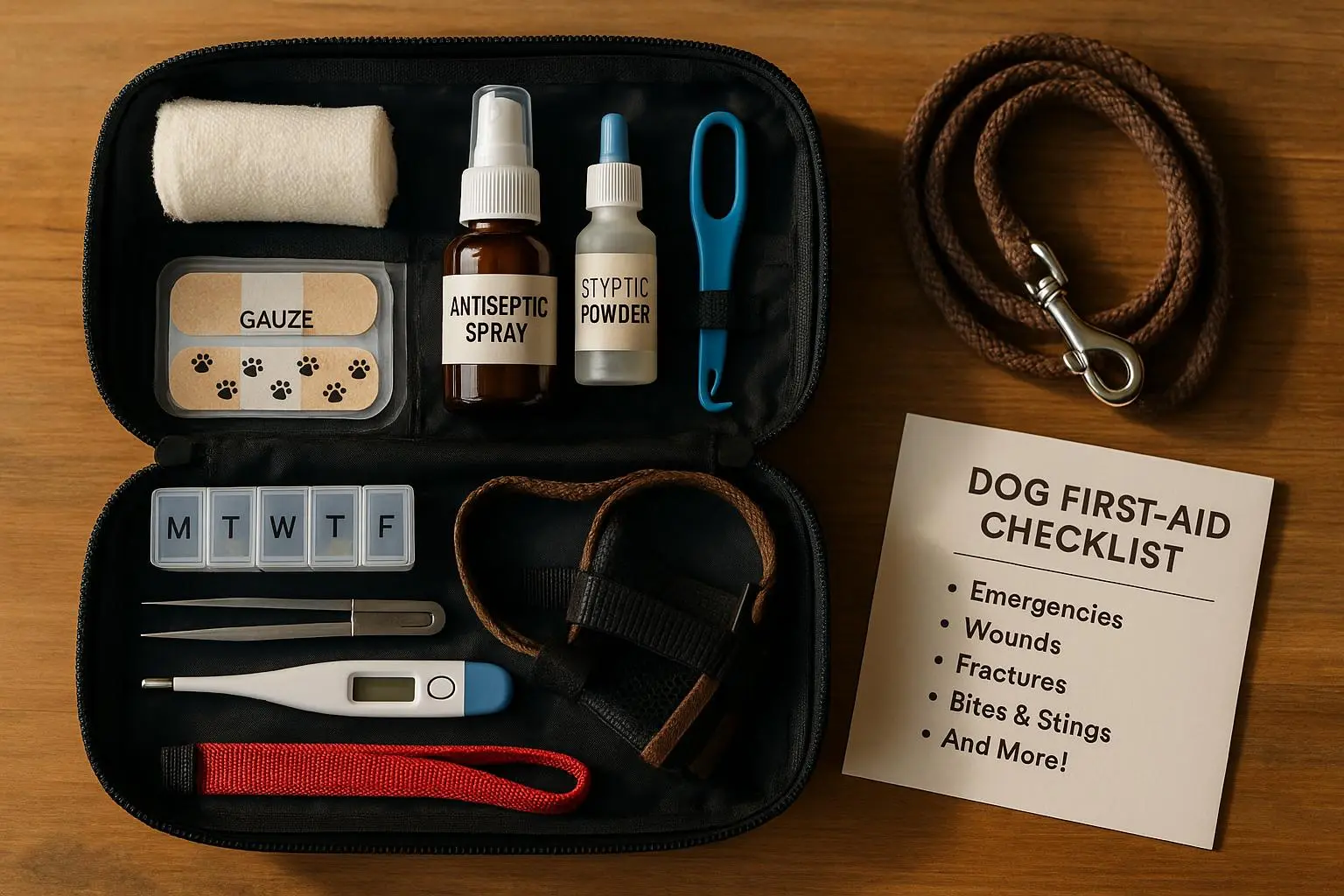 The Ultimate Dog First-Aid Kit Checklist